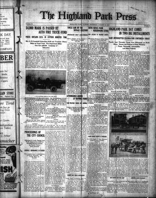 Highland Park Press (1912), 15 Aug 1912