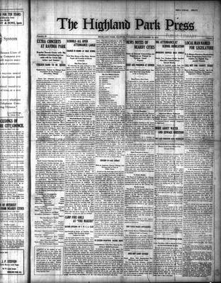 Highland Park Press (1912), 12 Sep 1912