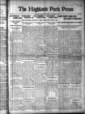 Highland Park Press (1912), 21 Nov 1912