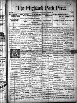 Highland Park Press (1912), 5 Dec 1912