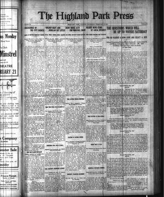 Highland Park Press (1912), 13 Feb 1913