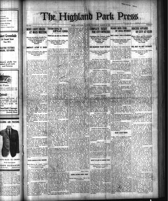 Highland Park Press (1912), 20 Mar 1913