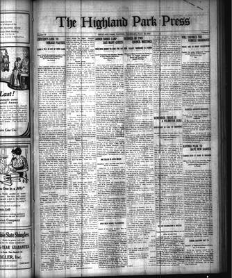 Highland Park Press (1912), 10 Jul 1913