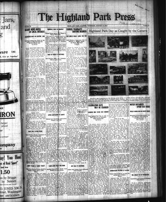 Highland Park Press (1912), 14 Aug 1913