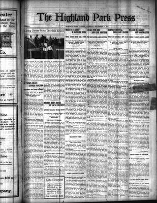 Highland Park Press (1912), 11 Sep 1913