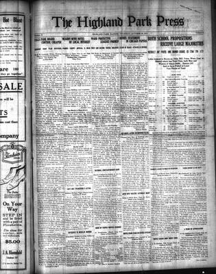 Highland Park Press (1912), 30 Oct 1913