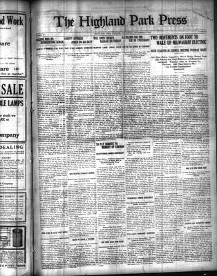 Highland Park Press (1912), 6 Nov 1913