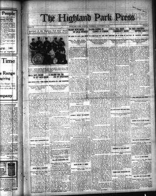 Highland Park Press (1912), 20 Nov 1913