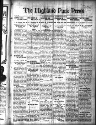 Highland Park Press (1912), 13 Aug 1914