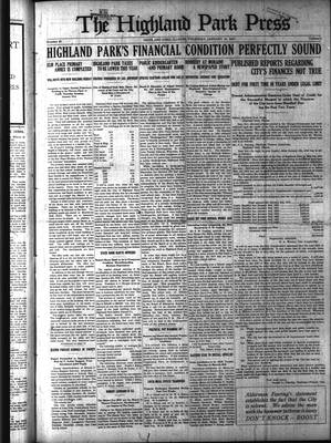 Highland Park Press (1912), 14 Jan 1915