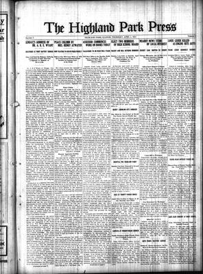 Highland Park Press (1912), 1 Apr 1915