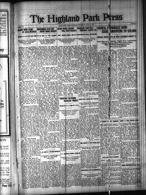 Highland Park Press (1912), 8 Jul 1915