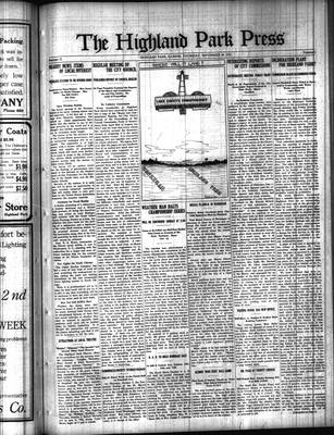 Highland Park Press (1912), 30 Sep 1915