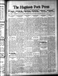 Highland Park Press (1912), 21 Oct 1915