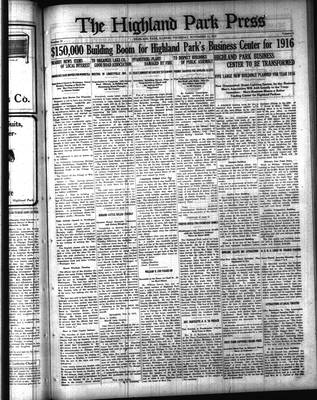 Highland Park Press (1912), 11 Nov 1915