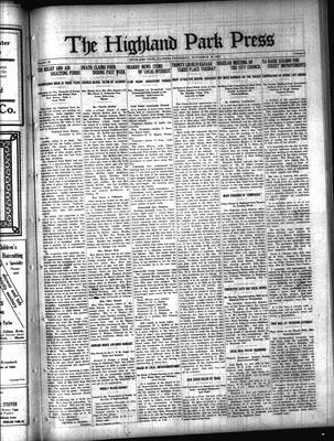 Highland Park Press (1912), 18 Nov 1915