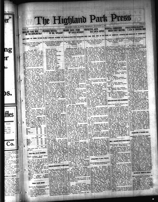 Highland Park Press (1912), 2 Dec 1915