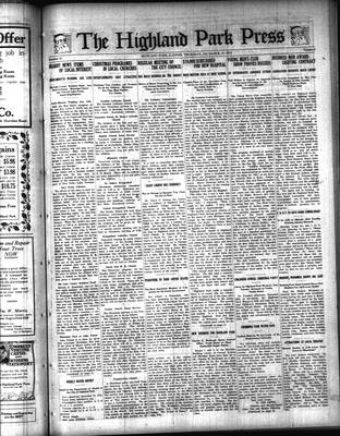 Highland Park Press (1912), 23 Dec 1915