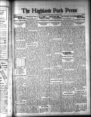 Highland Park Press (1912), 6 Jan 1916