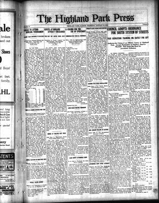 Highland Park Press (1912), 20 Jan 1916