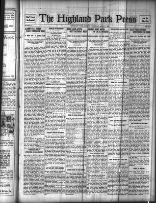 Highland Park Press (1912), 27 Apr 1916