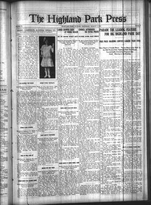 Highland Park Press (1912), 3 Aug 1916