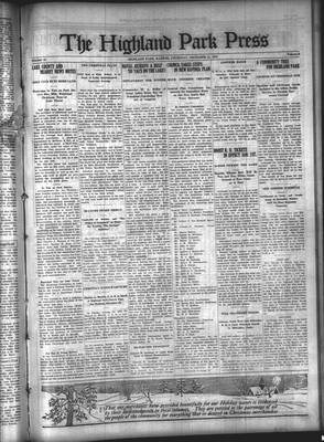 Highland Park Press (1912), 14 Dec 1916