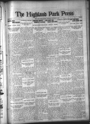 Highland Park Press (1912), 11 Jan 1917