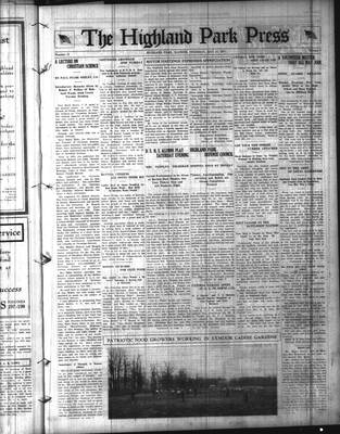 Highland Park Press (1912), 17 May 1917