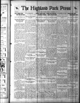 Highland Park Press (1912), 6 Sep 1917