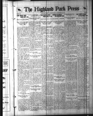 Highland Park Press (1912), 20 Sep 1917