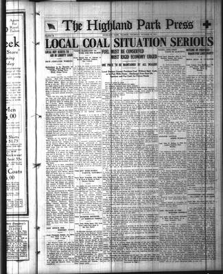 Highland Park Press (1912), 18 Oct 1917