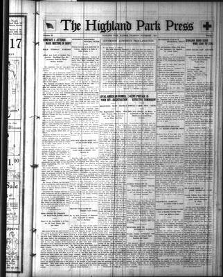 Highland Park Press (1912), 1 Nov 1917