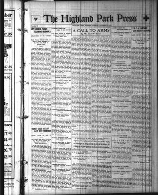 Highland Park Press (1912), 15 Nov 1917