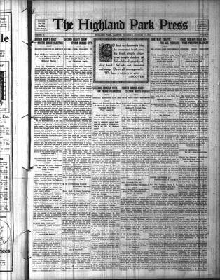 Highland Park Press (1912), 17 Jan 1918