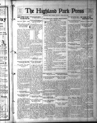 Highland Park Press (1912), 28 Feb 1918