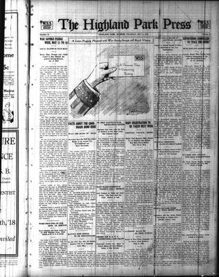 Highland Park Press (1912), 9 May 1918