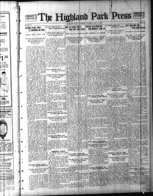 Highland Park Press (1912), 23 May 1918