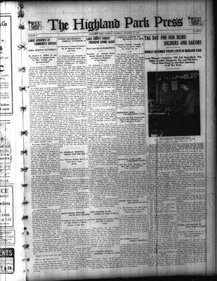 Highland Park Press (1912), 21 Nov 1918