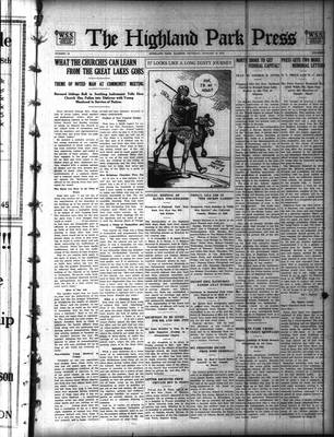 Highland Park Press (1912), 16 Jan 1919