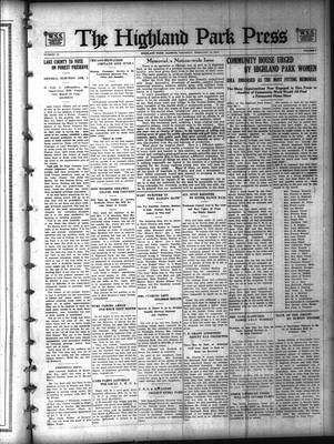 Highland Park Press (1912), 13 Feb 1919