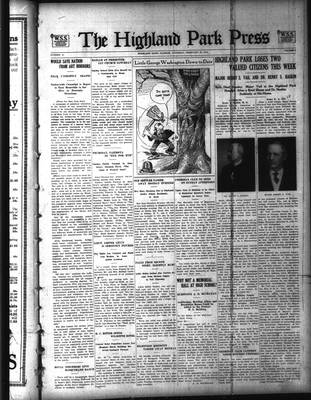 Highland Park Press (1912), 20 Feb 1919