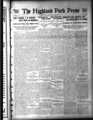 Highland Park Press (1912), 27 Feb 1919