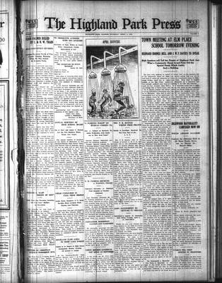 Highland Park Press (1912), 3 Apr 1919