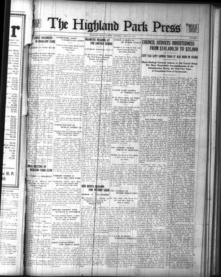 Highland Park Press (1912), 24 Apr 1919