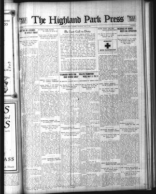 Highland Park Press (1912), 1 May 1919