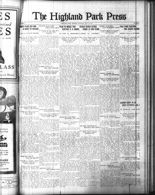 Highland Park Press (1912), 10 Jul 1919