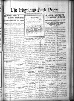 Highland Park Press (1912), 21 Aug 1919