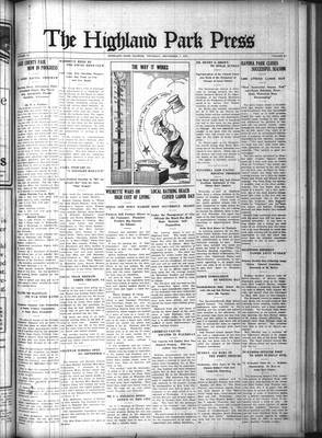 Highland Park Press (1912), 4 Sep 1919