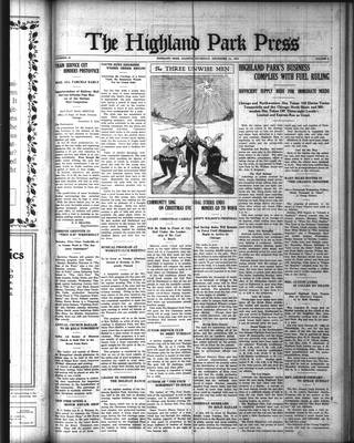 Highland Park Press (1912), 11 Dec 1919